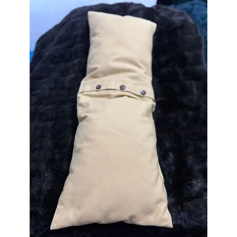 West elm primitive bird lumbar throw pillow 35x12 turkey